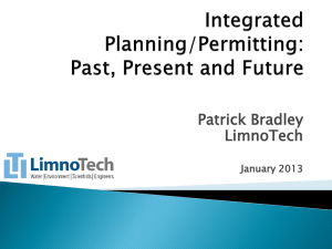 Integrated Planning/Permitting - Metropolitan Washington Council of