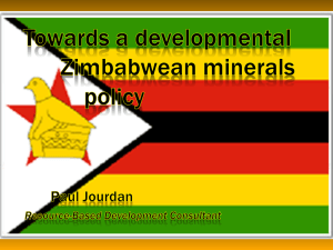 Paul Jourdan - Zimbabwe Mining Indaba