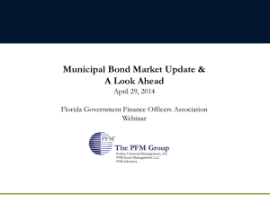 Municipal Bond Market Update & A Look Ahead