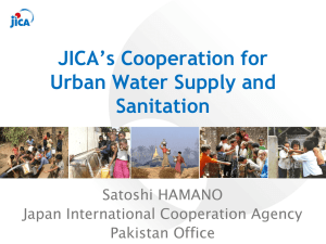 05JICA`s Cooperation for Water 20140111