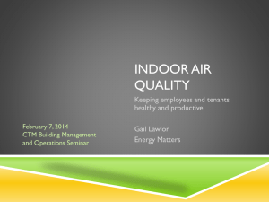 Indoor Air Quality - CTM