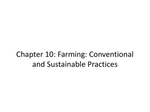 Chapter10: Agriculture