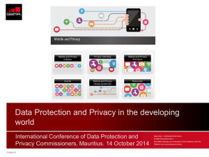 International Conference Of Data Protection and Privacy