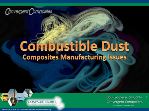 Combustible Dust & Composites - acma