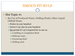 NMOCD PIT RULE - New Mexico - Energy, Minerals and Natural