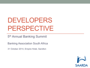 Yusuf Patel - SAARDA - The Banking Association South Africa