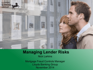Nick Larkins - Lloyds Banking Group