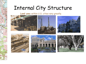 Internal City Structure