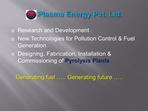 View Presentation - Welcome to PLASMA ENERGY PVT. LTD.