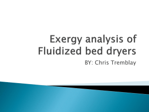 Fluidized bed dryers(Chris Tremblay)