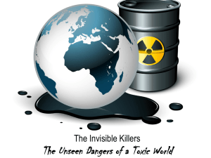 The Hidden Dangers of a Toxic World