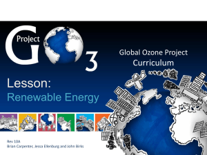 PowerPoint, pptx - Global Ozone Project