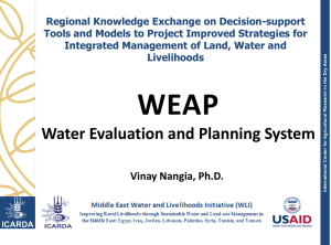 Water Evaluation and Planning System