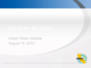 PowerPoint Template - Urban Water Institute, Inc.