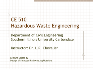 Lecture series 12 - Civil and Environmental Engineering | SIU