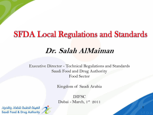 SFDA - Dubai International Food Safety Conference