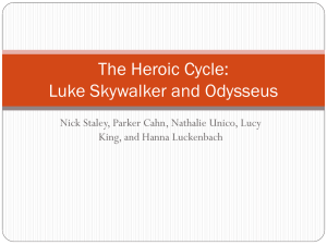 The Heroic Cycle: Luke Skywalker and Odysseus