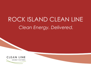 ROCK ISLAND CLEAN LINE