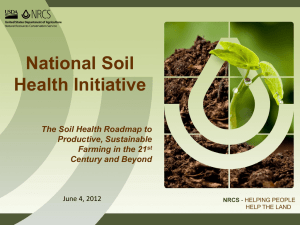 N. Plains Soil Health Power Point Presentation