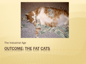 Outcome: The Fat Cats - Coach Spurlock`s History Classes