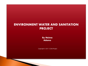 Environment, Water and Sanitation Project