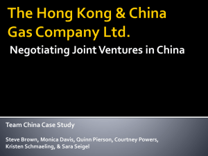 The Hong Kong & China Gas Company Ltd.