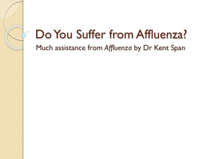Do You Suffer from Affluenza