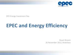 EPEC and Energy Efficiency