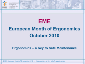 FEES_Ergonomics a key to safe maintenance