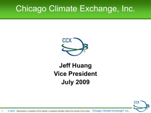 Tianjin Climate Exchange