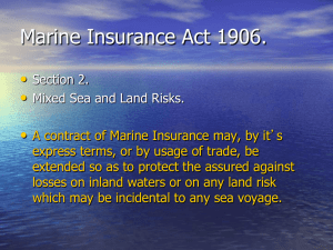 Maritime Claims - O`Callaghan Kelly Solicitors