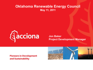 Acciona - OREC | Oklahoma Renewable Energy Council