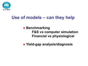 John Kirkegaard – Can models help with diagnostic agronomy?