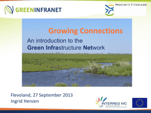 Introduction to the Green Infrastructure Network (PPT