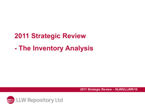 2011 Strategic Review - Low Level Waste Repository Ltd
