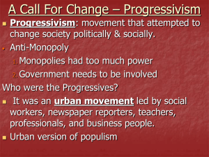 Progressivism PP