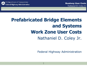 Work Zone Road User Costs
