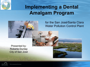 Dental Amalgam Program
