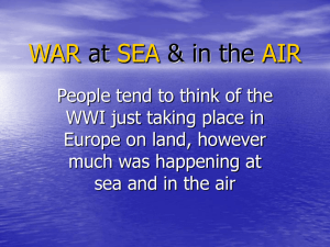 WAR at SEA & AIR