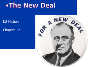 The New Deal - Valley View High School