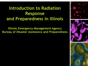 Introduction to Radiation Response & Preparedness