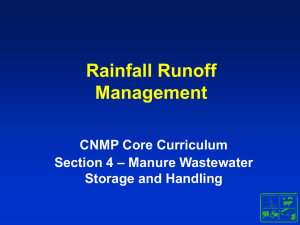 Rainfall Runoff Management - ABE
