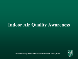 Indoor Air Quality Awareness