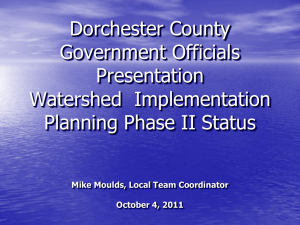 Presentation to County Council (October 4, 2011)