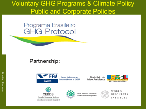 Brazil GHG Program
