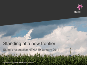 Statoil corporate presentation 2011