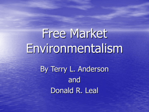 Free Market Environmentalism