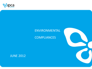 Environment Compliances June 2012
