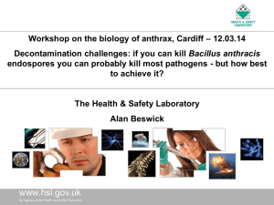 The Health and Safety Laboratory – Alan Beswick