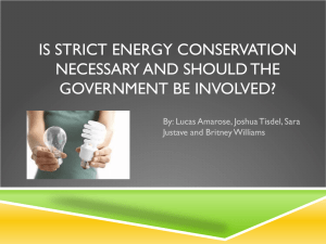 Is strict energy conservation really needed?